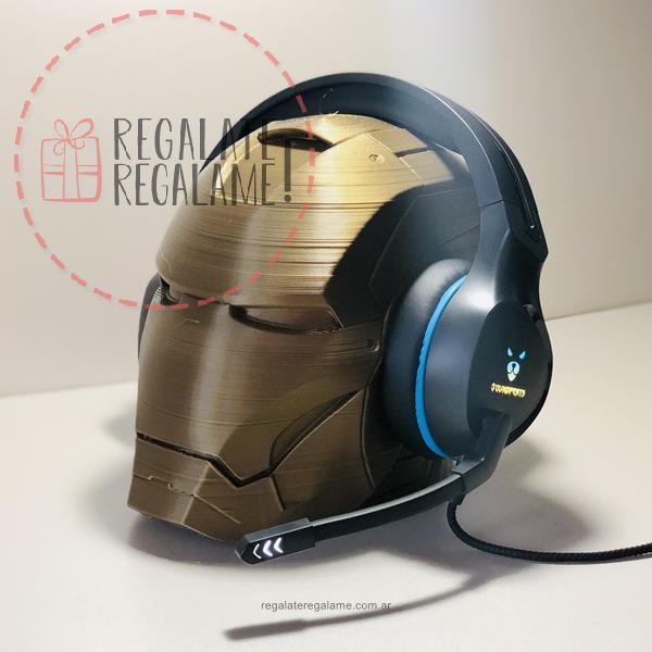 Soporte auriculares Ironman
