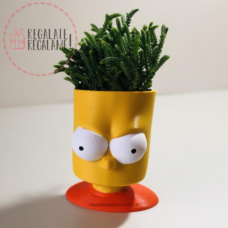 Maceta bart simpson