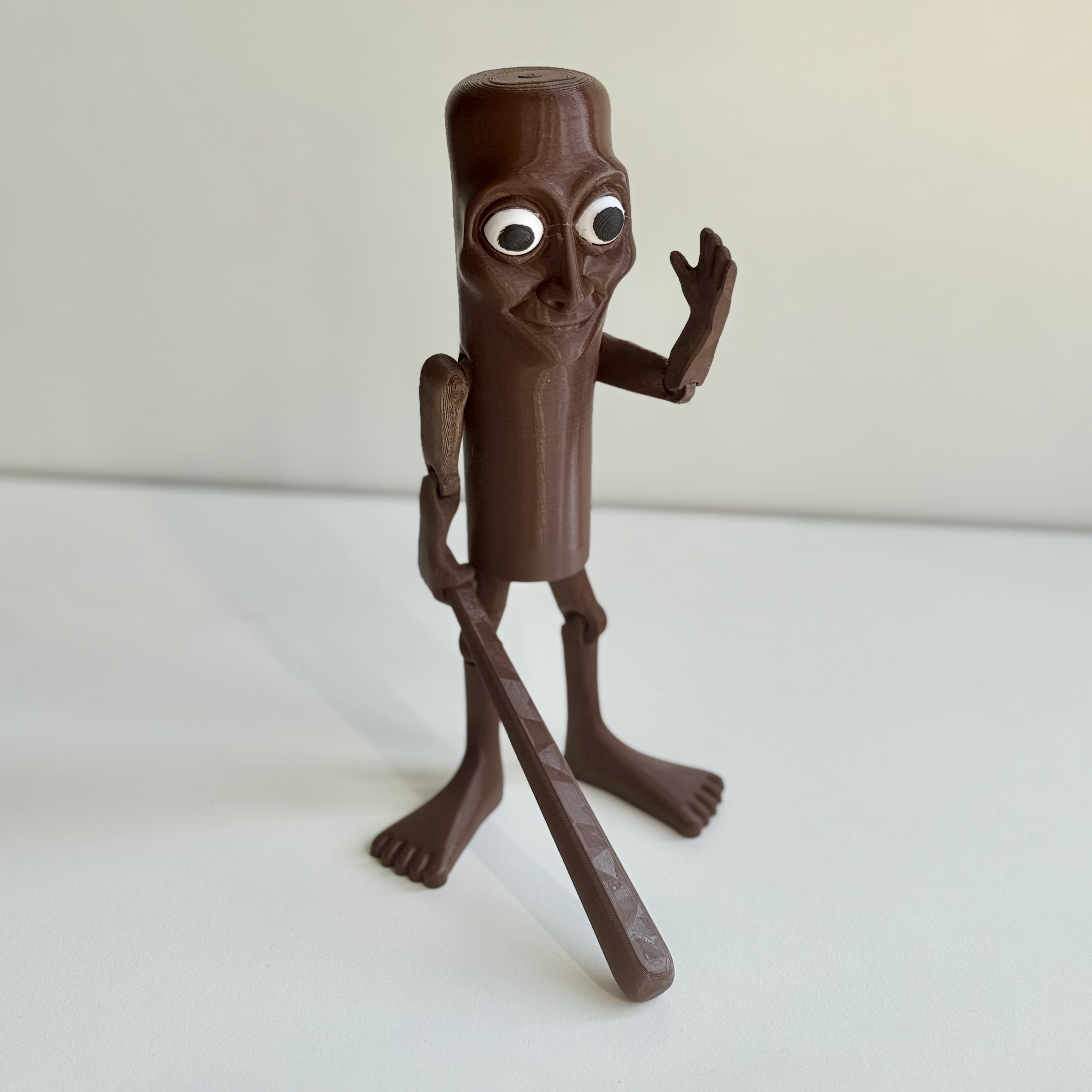 Tung Tung Sahur Figura articulada 