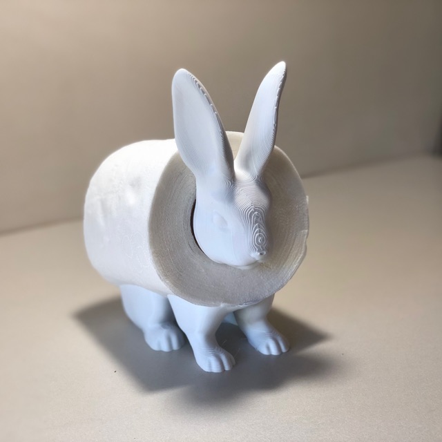 Conejo Portarollo papel higiénico