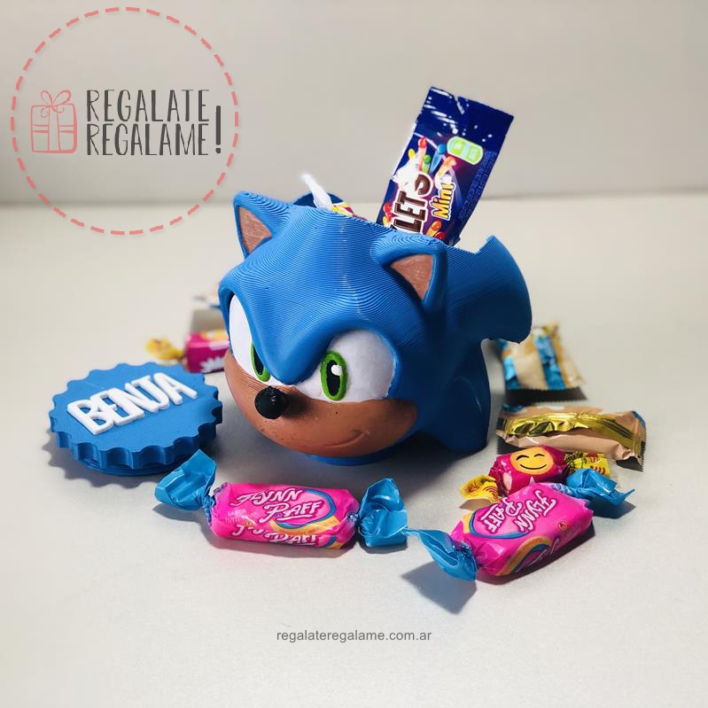 Caramelera souvenir Sonic