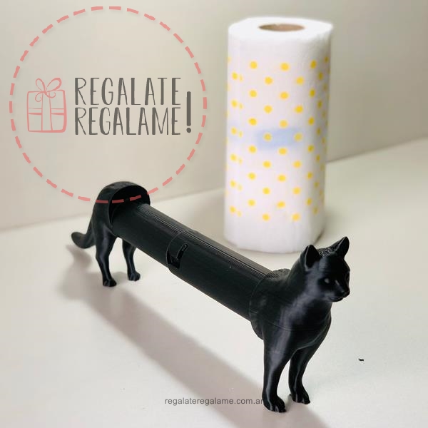 Gato portarollo cocina