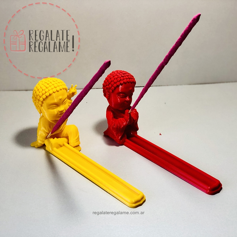 Porta sahumerio budita bebe