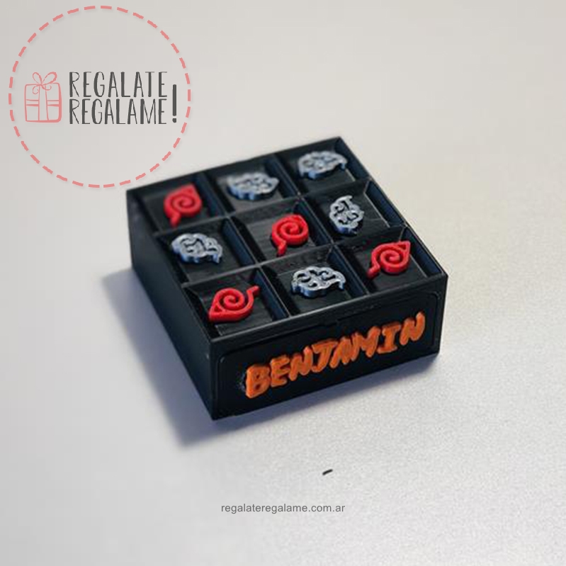 TaTeTi Naruto personalizado