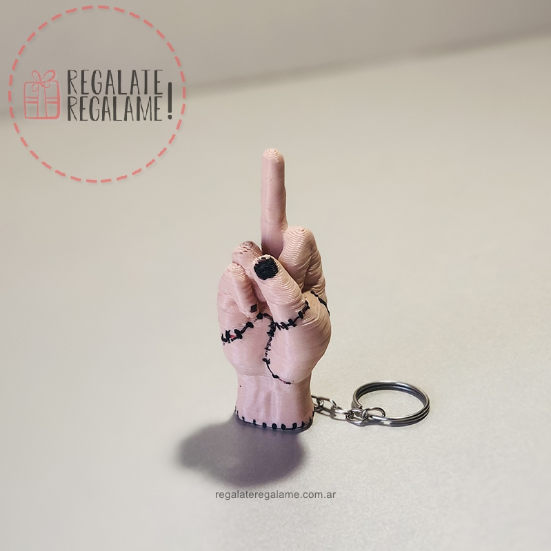 Llavero dedos fuck you
